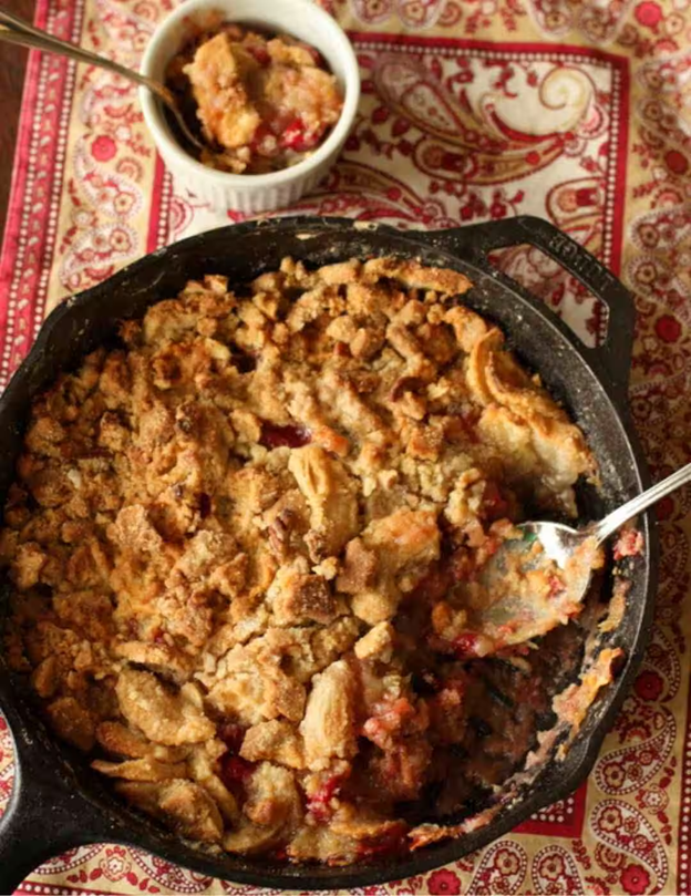 Apple Cranberry Crisp 