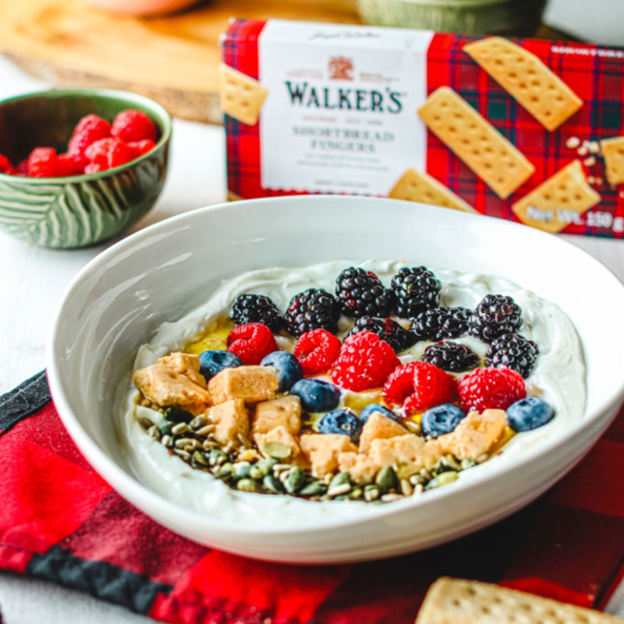 shortbread Granola Breakfast Bowl